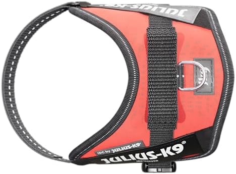 Julius-K9, 16IDC-R-MM, IDC Powerharness, Dog Harness, Size: Mini-Mini, Red