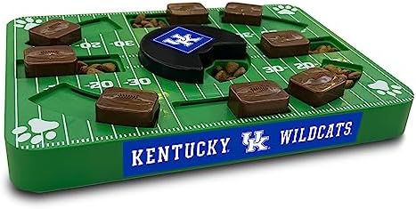 Pets First NCAA Kentucky Wildcats Puzzle Toy, Puzzle Treat Dog Toy, Interactive Dog Treat Toy, Dog Puzzle Feeding Slow Toy