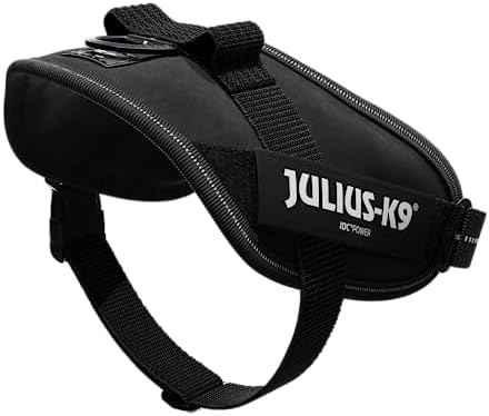 Julius-K9, 16IDC-P-M, IDC Powerharness, Dog Harness, Size: Mini, Black