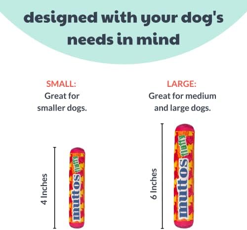 Huxley & Kent for Dogs | Muttos (Large) | Halloween Candy Dog Toy with Squeaker | Funny Dog Toy Gift | Fun, Durable, and Safe | H&K Squeaky Dog