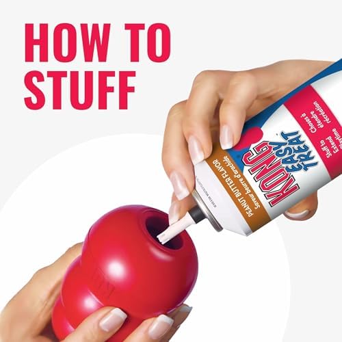 KONG Classic Stuffable Toy, Natural Rubber, Extra Large Dogs (Pack of 2)