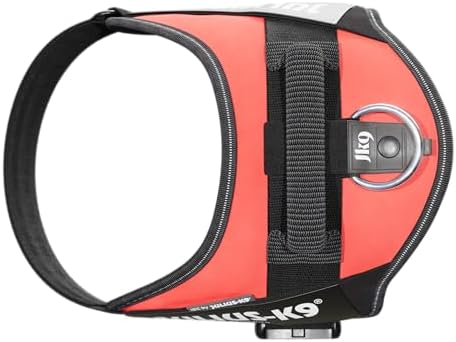 Julius-K9, 16IDC-R-1, IDC Powerharness, Dog Harness, Size: 1, Red