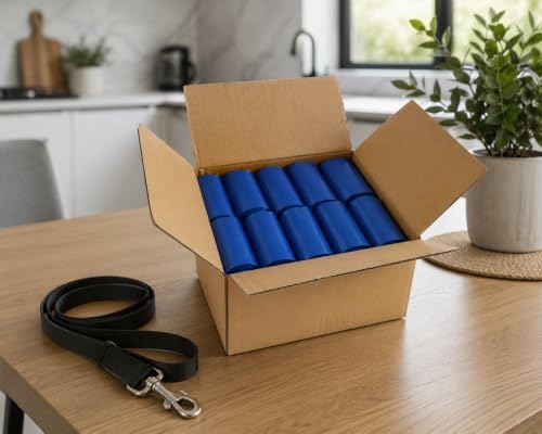 Pet Waste Disposal Bags 1000 Dog Poop EZ Pick Up Bag Blue