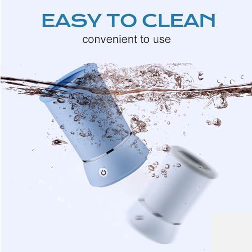 Automatic Dog Paw Cleaner 2025 New Dog Paw Cleaner Cup, Dog Paw Cleaner with USB Rechargeable, Paw Cleaner for Small Medium Large Breed Dogs Cats/Dogs (Blue)