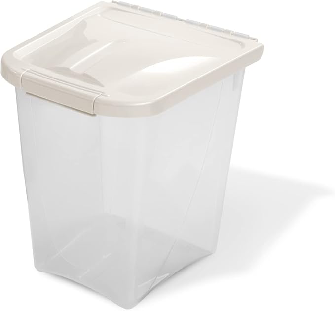 Van Ness 10-Pound Food Container with Fresh-Tite Seal (FC10) white