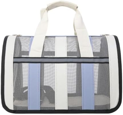 Cat, Dog Carrier, Airline Approved Pet Carrier for Cats and Dogs up to 20 Lbs, Soft, Foldable, Washable Travel Bag for Small to Medium Pets, Portable Comfortable Cat Dog Carrier for Home Outdoor Use
