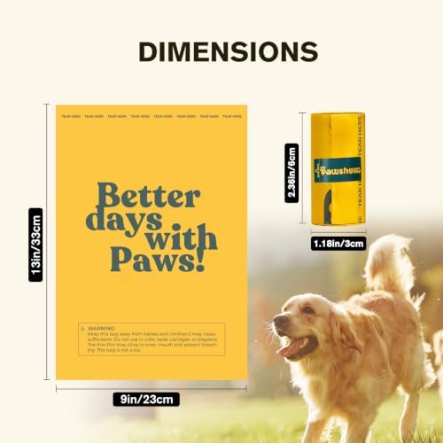 Dog Poop Bags Rolls Guaranteed Leak Proof and Extra thick Poop Bags for Dogs,120 Count 8 Rolls,Lavender Scented,Cornstarch Based Doggie Poop Bag for Puppy and Big Dogs
