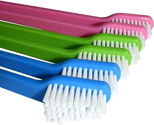 Dog Toothbrush Cat & Dog Toothbrush Soft Bristle Pet Toothbrush Combo Pack for The Dental Care of Your Small to Large Dogs, Cats, Most Pets