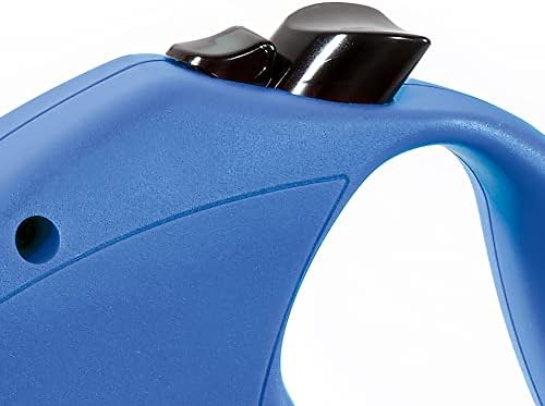 Flexi Basic Standard Cord Blue Medium 5m Retractable Dog Leash/Lead for Dogs up to 20kgs/44lbs