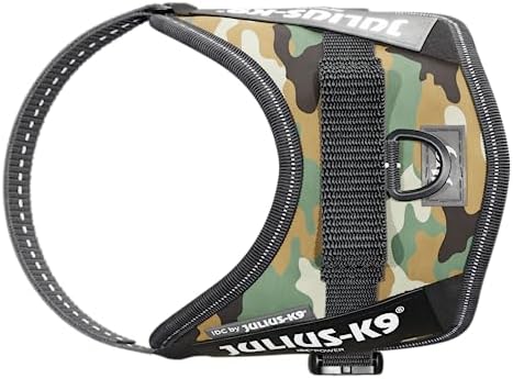 Julius-K9, 16IDC-C-MM, IDC Powerharness, Dog Harness, Size: Mini-Mini, Camouflage