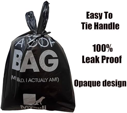 1000 Counts Extra Thick Dog Poop Bags With Handles