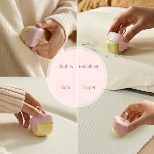 Mini Lint Roller Reusable Washable Sticky Pet Hair Remover