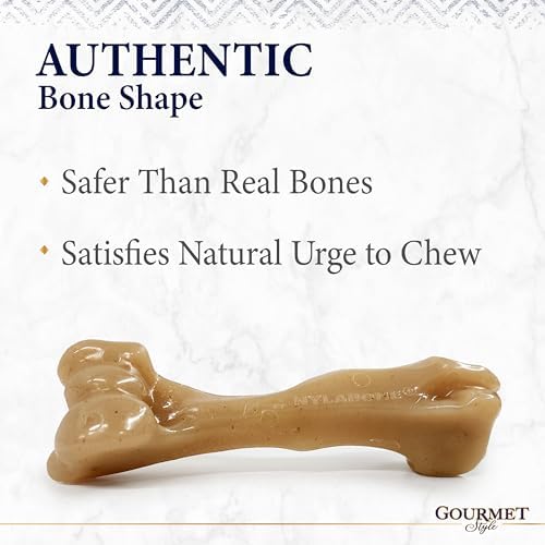 Nylabone Strong Chew Gourmet Style Dog Chew Toy Bundle, Small, 3 Count