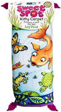 FUZZU Sweet Spot Kitty Carpet with Catnip (Lily Pad)