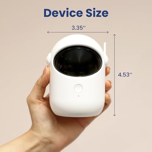 PAWSPIK Automatic Laser Cat Toy, Rechargeable Interactive Cat Toy, White