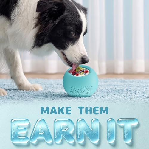 Slow Feeder Dog Lick Bowl, Freeze Dog Enrichment Toys, Lick Toy for Dogs