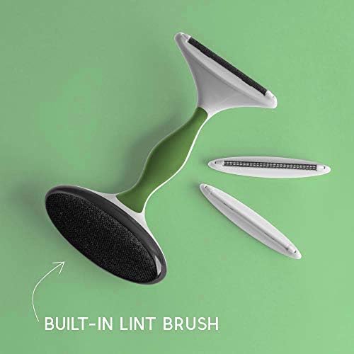 GLEENER Fabric Shaver & Lint Remover |Battery-Free 4-in-1 Depiller with 3 Fabric-Safe Edges for Clothes & Upholstery (I Dream of Greenie)