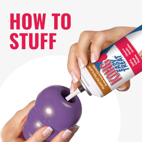 KONG Senior, Gentle Natural Rubber Stuffable Dog Toy, for Small Dogs