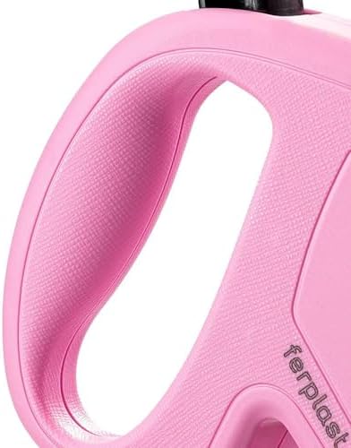 Retractable Leash for Medium Dogs Flippy ONE Tape S, extendable Tape, 4 m, max 15 kg, Pink