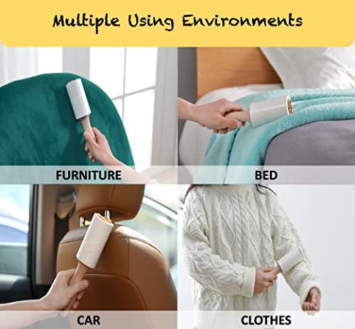 Lint Roller Refills 4", 800 Sheets, for Evercare, Extra Sticky