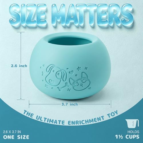 Slow Feeder Dog Lick Bowl, Freeze Dog Enrichment Toys, Lick Toy for Dogs