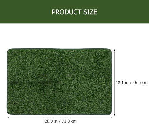 Decorative Fake Grass Pet Pee Pad Wear-Resistant Portable Mat for Dogs and Cats Use for Training and Pet Accessories