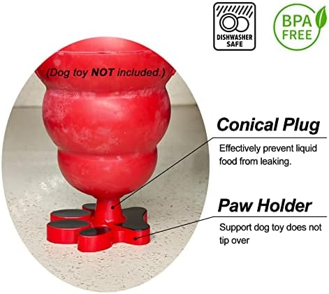 HOMDSG Dog Toy Holder Stopper for Classic Sizes XS to XXL, 4 PCS