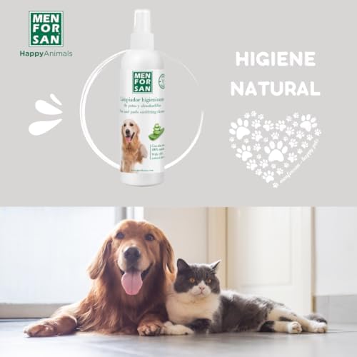 MENFORSAN Paw and Pad Cleaner 125ml with 100% Natural Aloe Vera