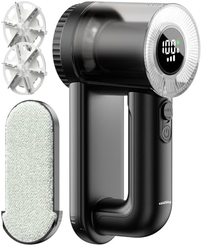 coldSky Large Fabric Shaver, 2-in-1 Electric Fabric Shaver & Lint Remover