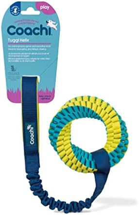 Coachi Tuggi Helix - Interactive Dog Toy for Tug of War & Play