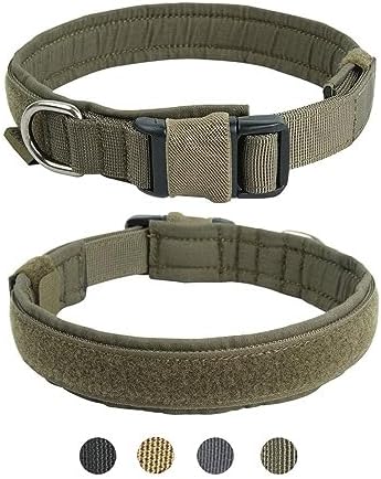 EXCELLENT ELITE SPANKER Tactical Nylon Padded Medium Dog Collar Adjustable