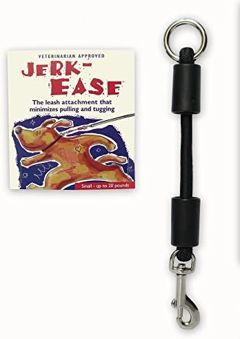 BUNGEE DOG LEASH EXTENSION – Patented Shock Absorber Attachment Protects You and Your Dogs – Works with ANY Leash & Collar or Harness – a MUST for Retractable Leashes – PICK SIZE/COLOR BELOW