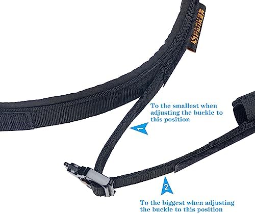 EXCELLENT ELITE SPANKER Tactical Nylon Dog Collar Military Metal Buckl