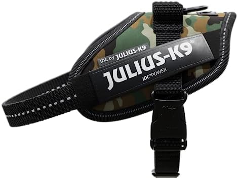 Julius-K9, 16IDC-C-MM, IDC Powerharness, Dog Harness, Size: Mini-Mini, Camouflage