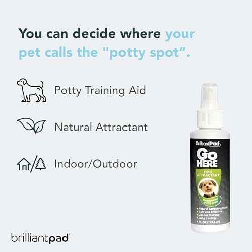 BrilliantPad Puppy Training Spray Kit, Attractant Repellent & Stain Remover