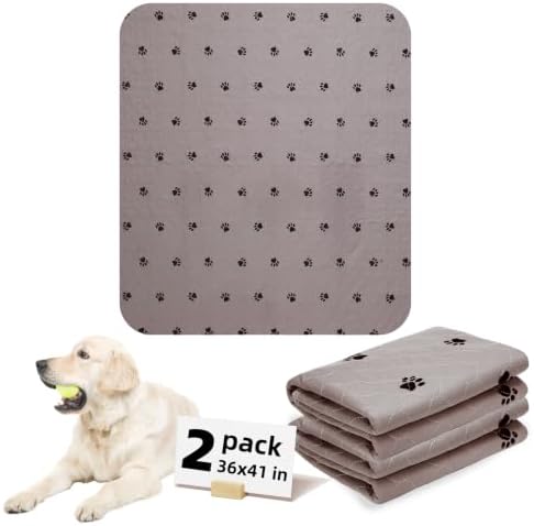 PUPTECK Washable Pee Pads for Dogs, Reusable Puppy Potty Training Mat