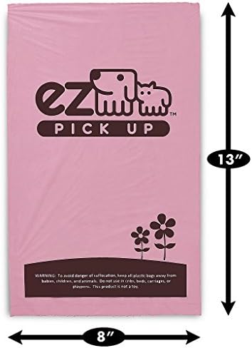 1000 Pet Waste Disposal Dog Poop Bags EZ Pick Up Bag