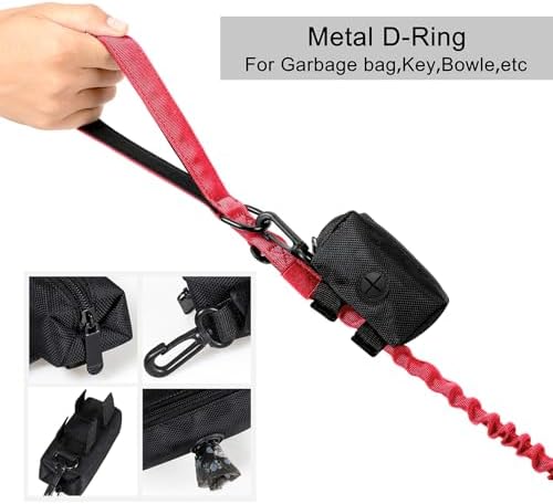 Tactical Dog Collar and Leash Set with Handle for Medium Dogs