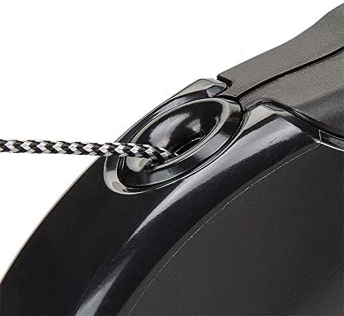 Ferplast Retractable Dog Lead Extendable Dog Leash Amigo Cord MINI, Retractable Cord, 3 m, Max 12 kg, Black