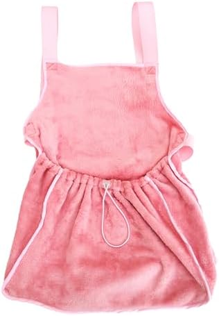 Generic Pet Dog Cat Carrier for Lap Cat or Lap Dog Travel Shoulder Bag Sling Front Backpack Soft Plush Handmade (Pink), Medium