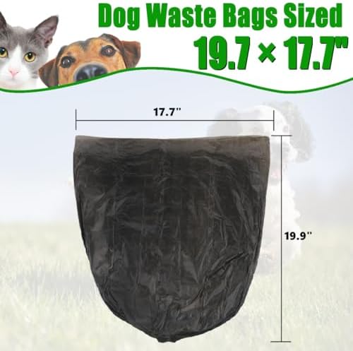 FUSBUNTY Dog Waste Bags, 100 Count Replacement Bags for Pooper Scooper