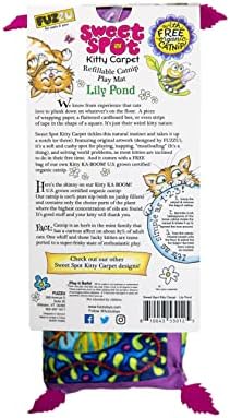 FUZZU Sweet Spot Kitty Carpet with Catnip (Lily Pad)