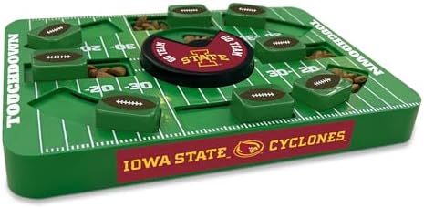 Pets First NCAA Iowa State Large Puzzle Toy - Interactive Dog Treat & Slow Feeding Toy