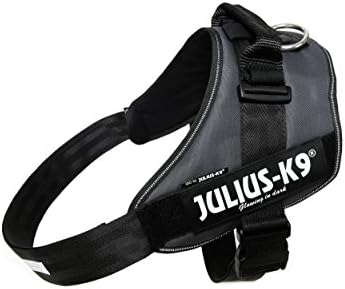 Julius-K9, 16IDC-ANT-4, IDC Powerharness, Dog Harness, Size: 4, Anthracite