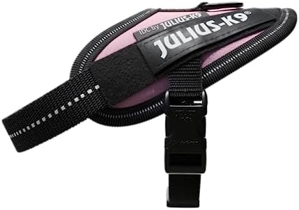 Julius-K9, 16IDC-PN-B1, IDC Powerharness, Dog Harness, Size: Baby 1, Pink