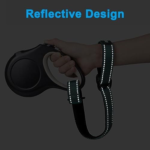 PetBonus Short Dog Leash, Safety Wrist Strap for Dog Retractable Leash