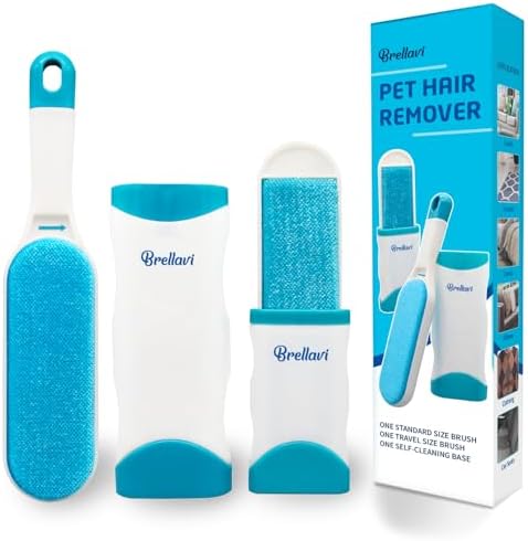 Pet Hair Remover: Reusable Dog Cat Lint Brush for Couch Furniture - 1 Pack