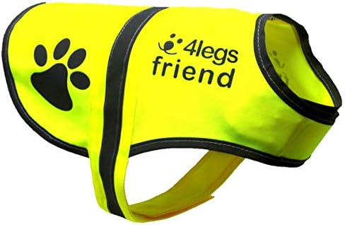 Safety Reflective Vest for Dogs - High Visibility for Outdoor Activity Day and Night, Protect Your Pet from Cars & Hunting Accidents