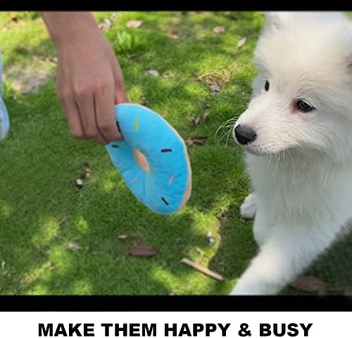 Dog Toys Small Dog Chew Toys Dog Teething Toys Squeaky Toys Chihuahua Pomeranian Corgi and PoodlesToys 6 PCS