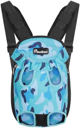 Pawaboo Pet Front Carrier Backpack for Small Medium Dogs